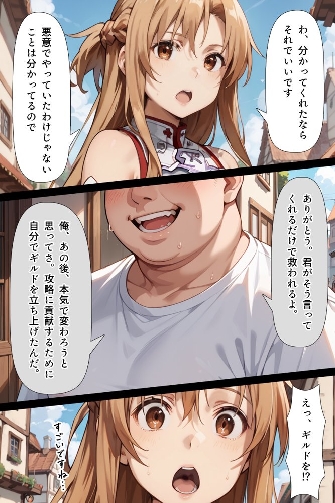 ソードアート・オンラインエロ漫画｜スキル絶対君主でアスナを犯し尽くす！【こっとろん】 エロ同人誌画像 019