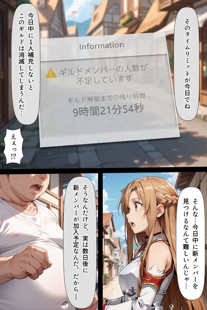 ソードアート・オンラインエロ漫画｜スキル絶対君主でアスナを犯し尽くす！【こっとろん】 エロ同人誌画像 021