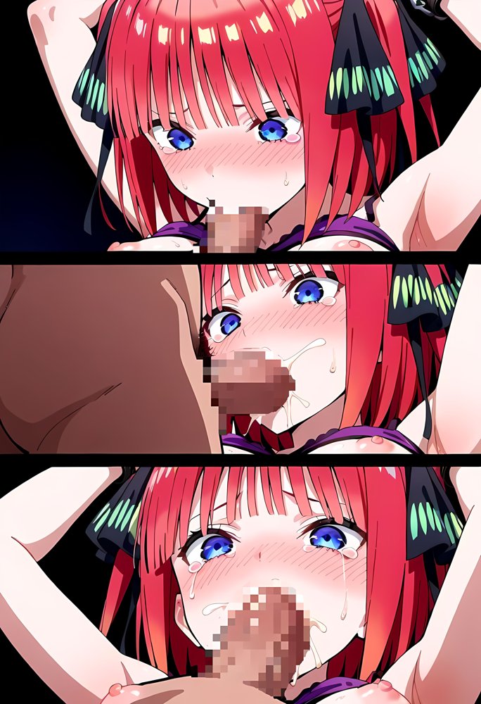 五等分の花嫁エロ漫画｜中〇二乃を拉致って孕ませた話【中野家】 エロ同人誌画像 019