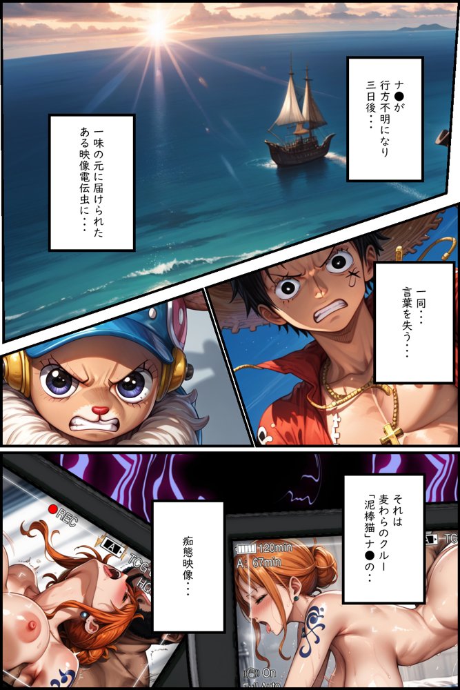 推しの子エロ漫画｜巨乳海賊狩り 2 〜三角木馬乱れ咲く百花繚乱〜【ピンク堂書店】 エロ同人誌画像 004