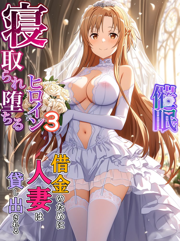 ソードアート・オンラインエロ漫画｜寝取られ堕ちるヒロイン SA〇 アスナ3 -借金で嫁を貸出す話-【零の旅人】 エロ同人誌画像 001