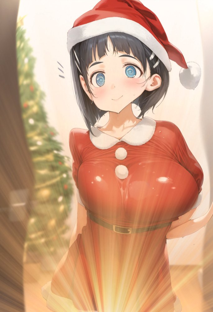 五等分の花嫁エロ漫画｜種付けサンタ クリスマス強●終了 アスナ＆直葉【ぽぶ（povhands）】 エロ同人誌画像 011